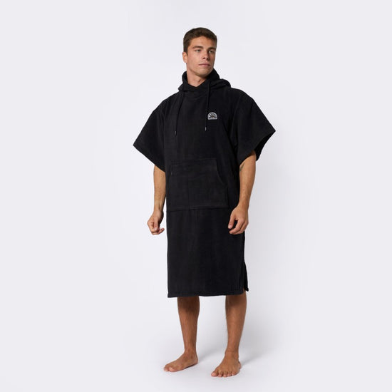 Mystic Poncho Velour Black