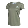 Mystic Ignite S/S Quickdry Women Olive Green