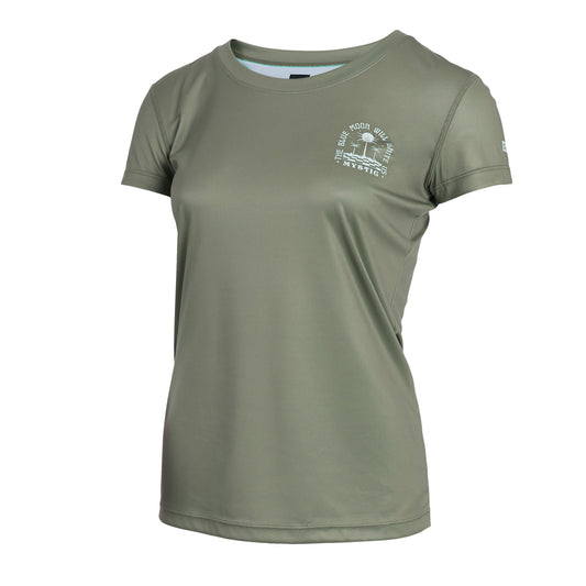 Mystic Ignite S/S Quickdry Women Olive Green