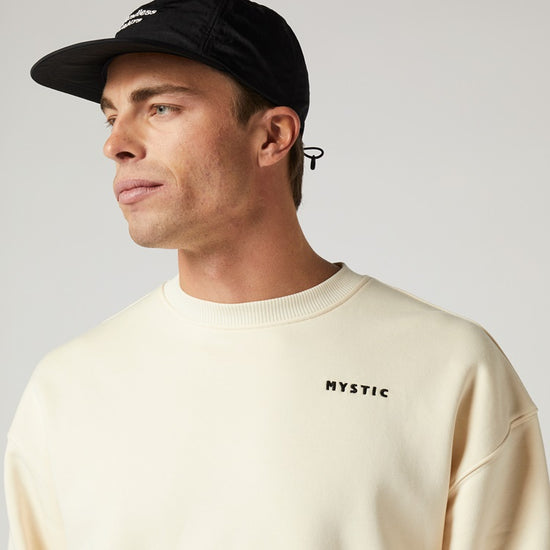 Mystic Trace Crew Sweater Off White