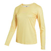 Mystic Paradise L/S Quickdry Women Pastel Yellow