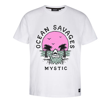 Mystic Sundowner Tee Women White