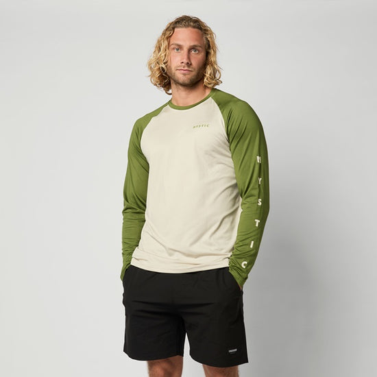 Mystic Bolt Langarm Quickdry Moss
