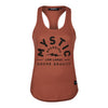 Mystic Lowe Singlet Women Rusty Red