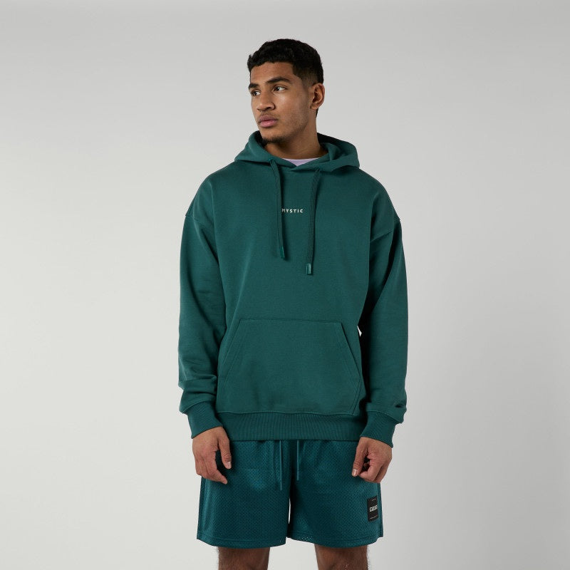 Mystic Rooted Hood Sweat Teal