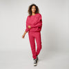 Mystic Dropped Shoulder Crew Sweat Women Bubblegum