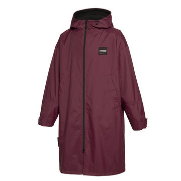 Mystic Poncho Explore Lightweight Oxblood Red