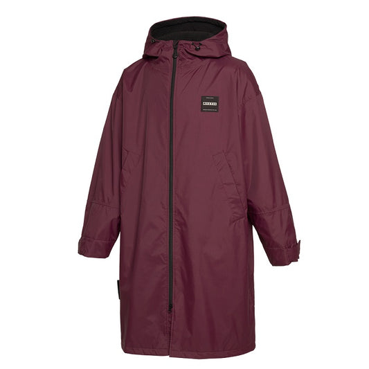 Mystic Poncho Explore Lightweight Oxblood Red