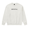 Mystic Brand Crew Sweater Off White