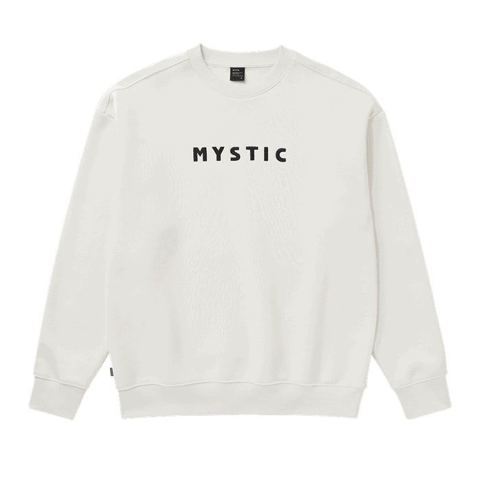 Mystic Brand Crew Sweater Off White
