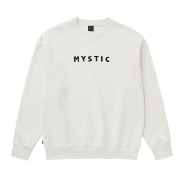 Mystic Brand Crew Sweater Off White