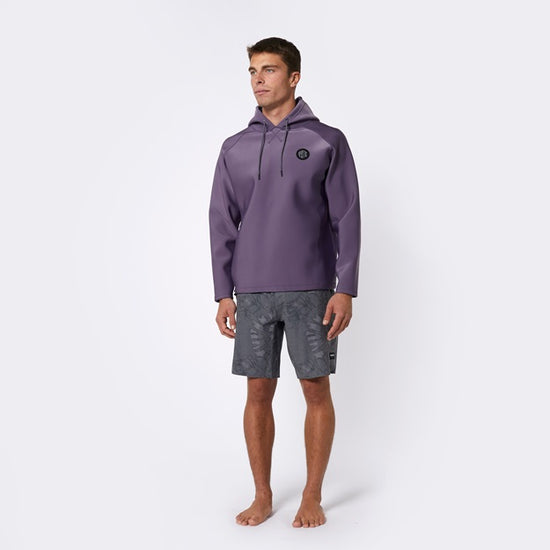 Mystic Grit Neoprene Hoodie 2mm Retro Lilac