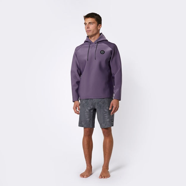 Mystic Grit Neoprene Hoodie 2mm Retro Lilac