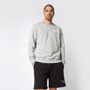 Mystic Ethos Crew Sweat Light Grey Melee