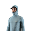 Manera Hooded Wetshirt LS vom Mann getragen