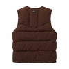Mystic Impact Bodywarmer Deep Brown von hinten
