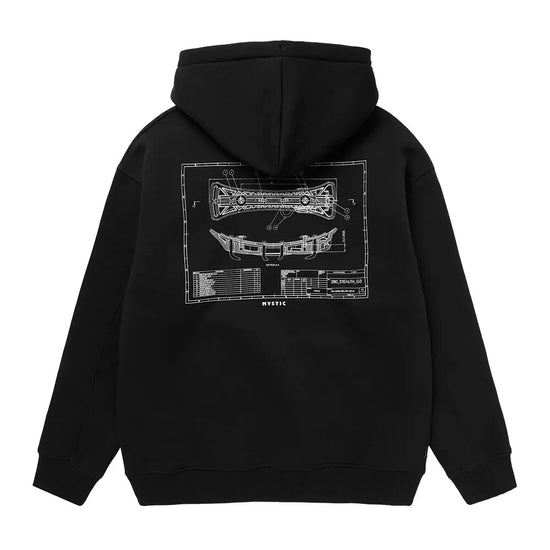 Mystic Concept SB1 Hood Sweat mit großem Druck auf dem Rücken