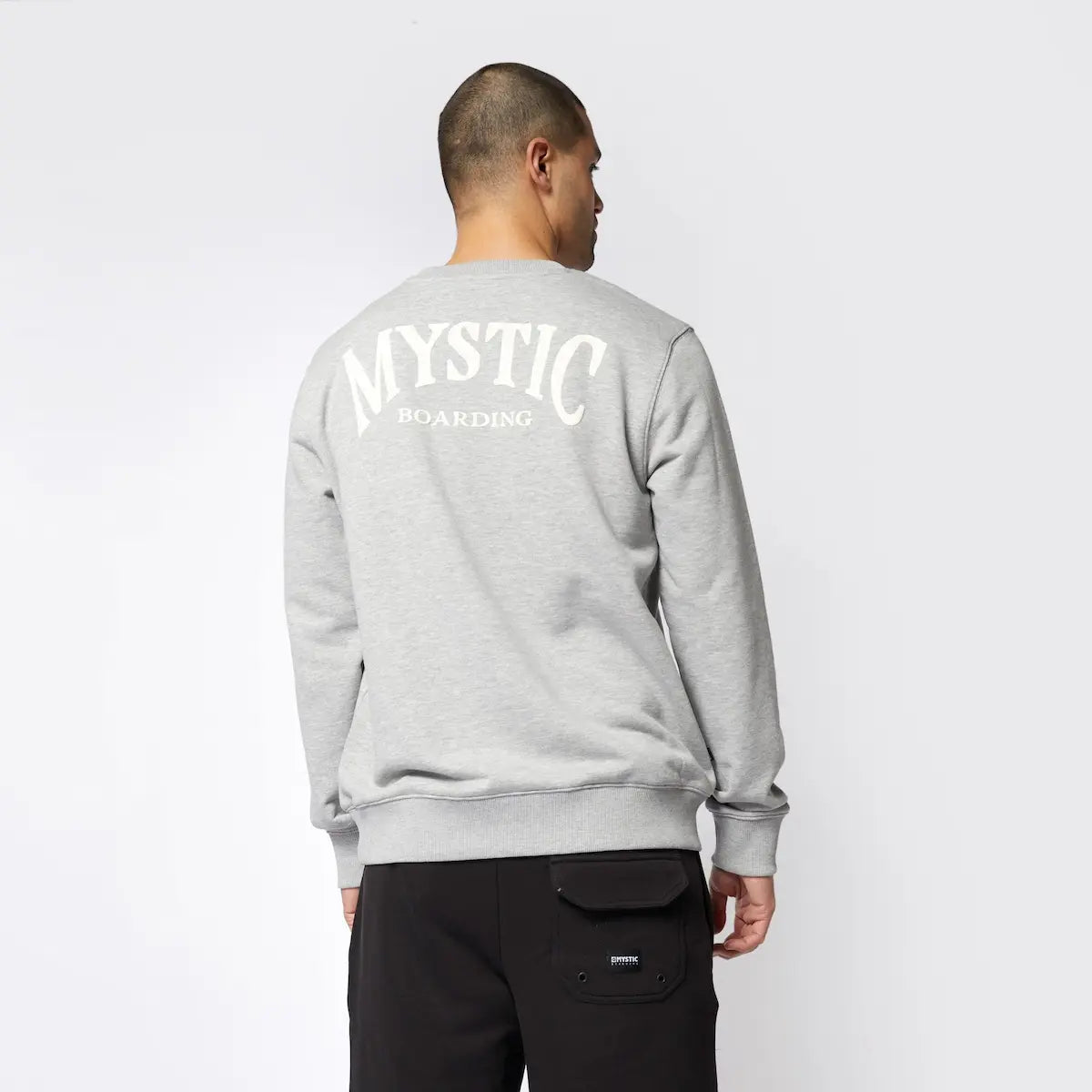 Mystic Ethos Crew Sweat getragen vom Mann hinten