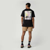 Mystic Groove Tee Black getragen von hinten
