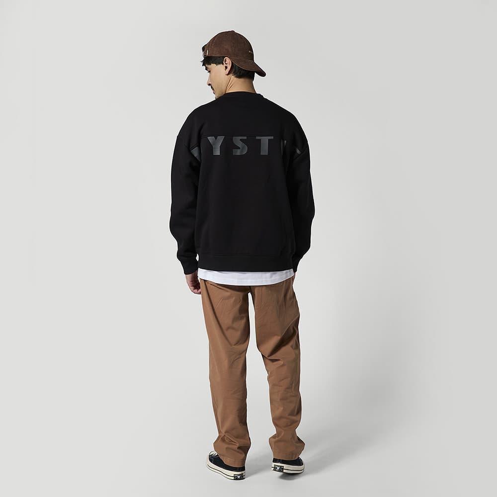 Mystic Profile Crew Sweat Ansicht von hinten