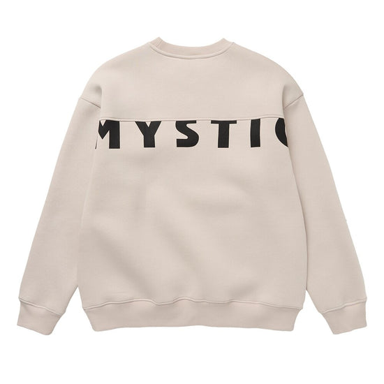 Mystic Profile Crew Sweat Drak Clouds von hinten