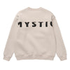 Mystic Profile Crew Sweat Drak Clouds von hinten