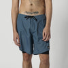 Mystic Sacred Boardshort Tidal Blue gtragen von vorne Ansicht