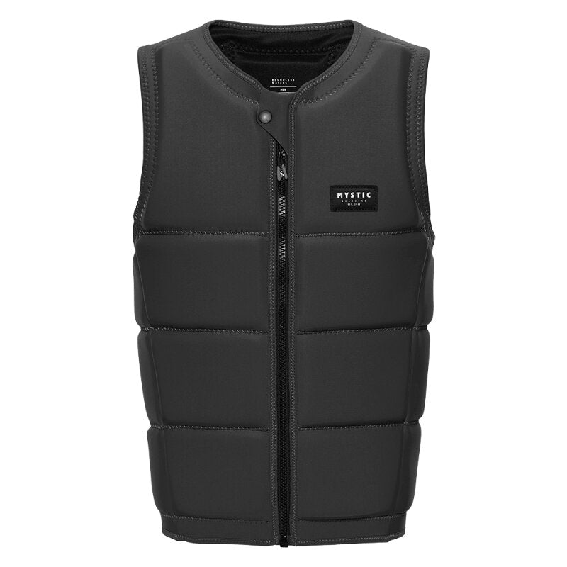 Mystic Star Impact Vest Fzip Wake Dark Grey vorne