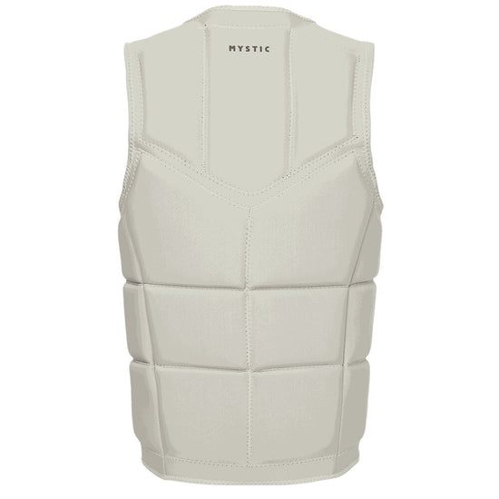 Mystic Star Impact Vest Fzip Wake Dirty White hinten