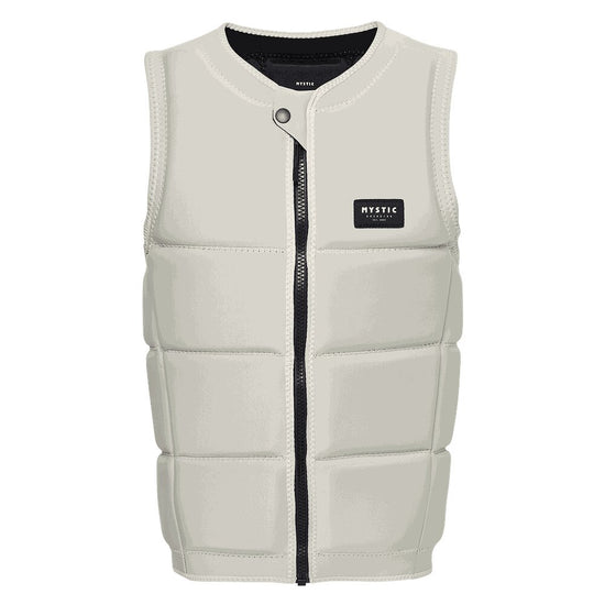 Mystic Star Impact Vest Fzip Wake Dirty White vorne