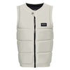 Mystic Star Impact Vest Fzip Wake Dirty White vorne