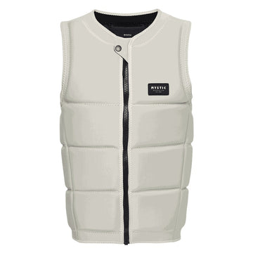 Mystic Star Impact Vest Fzip Wake Dirty White vorne
