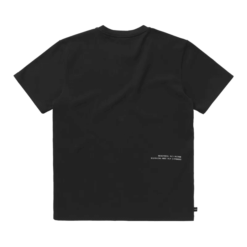 Mystic The Lips Tee black von hinten