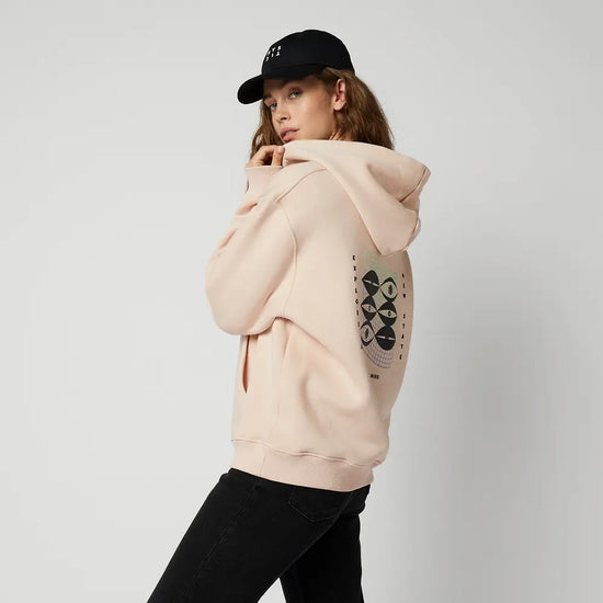 Mystic Tresspass Hoodie Sweat Women von der Seite