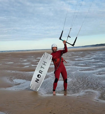 North Kiter mit Kiteoard 