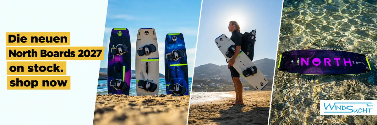 Die neuen Kiteboards von North 