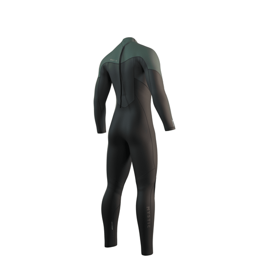 Mystic Star Fullsuit 4/3mm Bzip Dark Olive – Ansicht 2