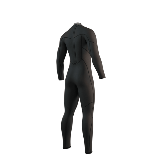 Mystic Brand Fullsuit 3/2mm Bzip Flatlock Black – Ansicht 4