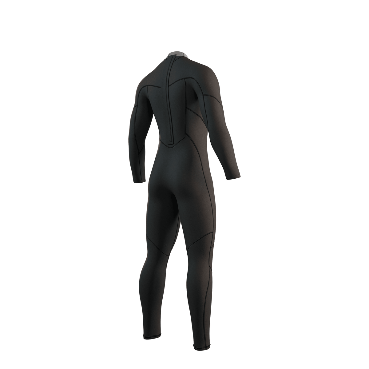 Mystic Brand Fullsuit 3/2mm Bzip Flatlock Black – Ansicht 4
