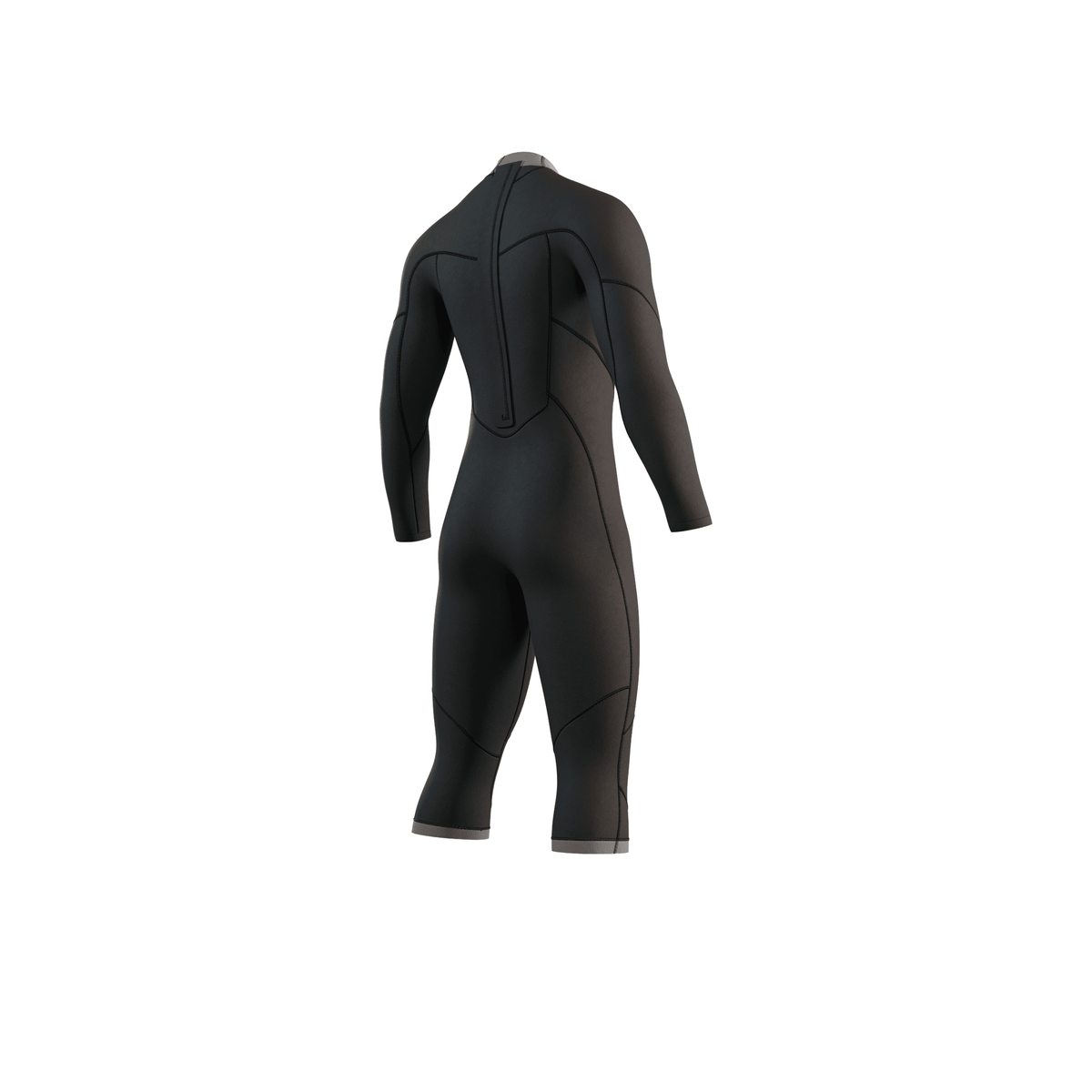 Mystic Brand Longarm Shortleg 3/2mm Bzip Flatlock Black – Ansicht 4