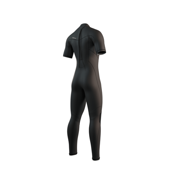 Mystic Brand Shortarm 3/2mm Bzip Flatlock Black – Ansicht 2