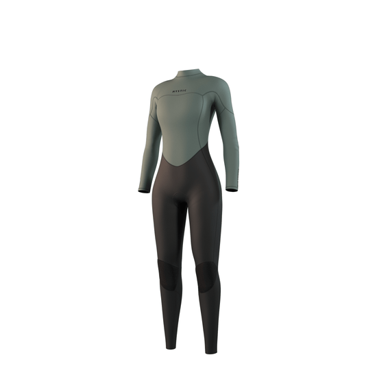 Mystic Star Fullsuit 3/2mm Bzip Women Dark Olive