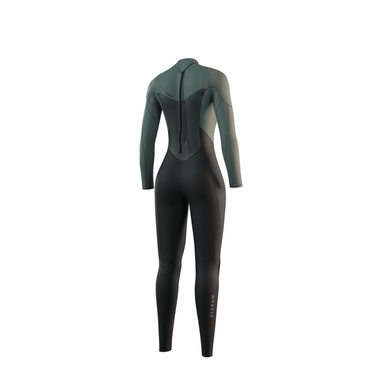 Mystic Star Fullsuit 3/2mm Bzip Women Dark Olive – Ansicht 2
