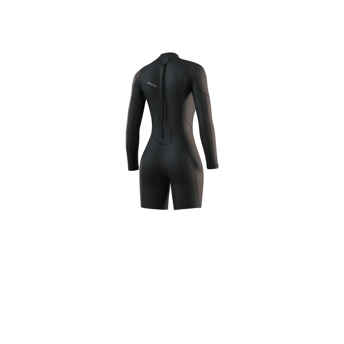 Mystic Brand Longarm Shorty 3/2mm Bzip Flatlock Women Black – Ansicht 2
