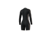 Mystic Brand Longarm Shorty 3/2mm Bzip Flatlock Women Black – Ansicht 3