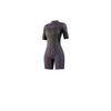 Mystic Brand Shorty 3/2mm Bzip Flatlock Women Deep Purple