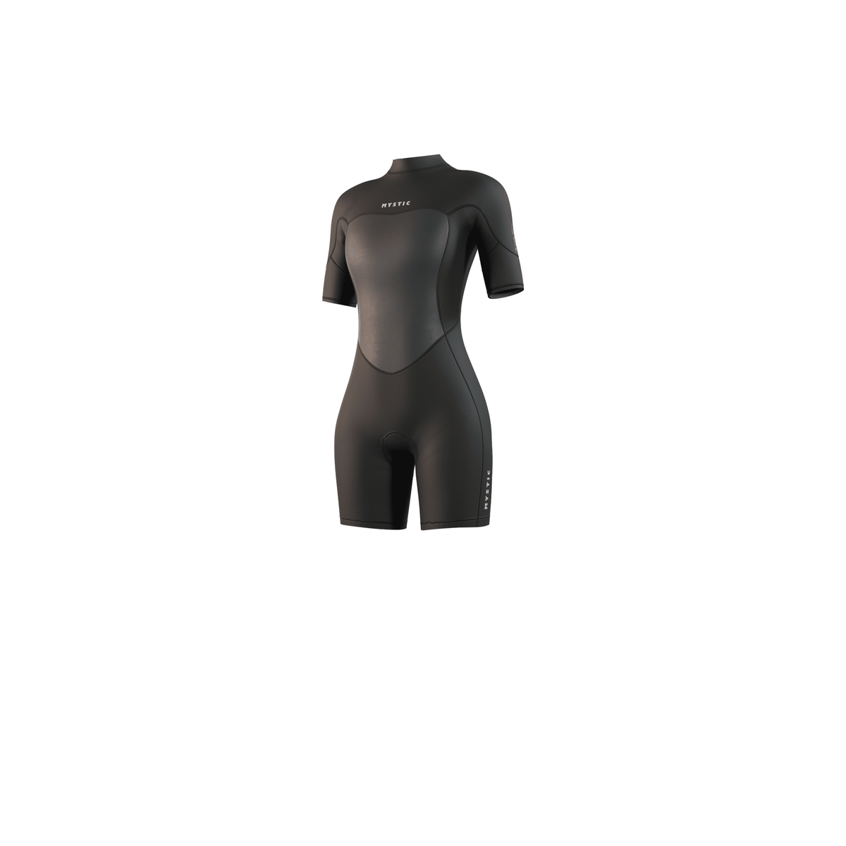 Mystic Brand Shorty 3/2mm Bzip Flatlock Women Black