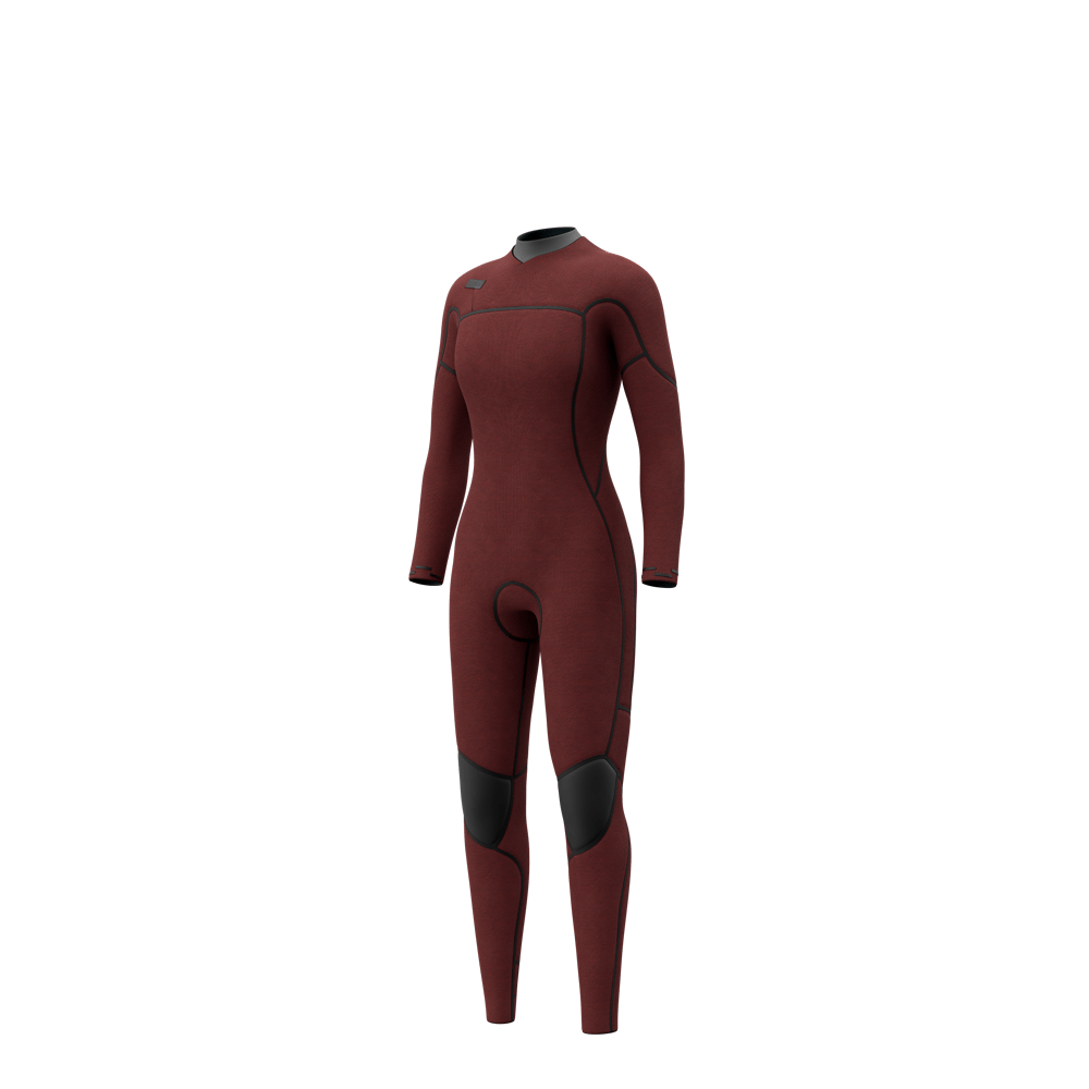 Mystic Jayde Fullsuit 5/3mm Double Fzip Women Dark Teal – Ansicht 3