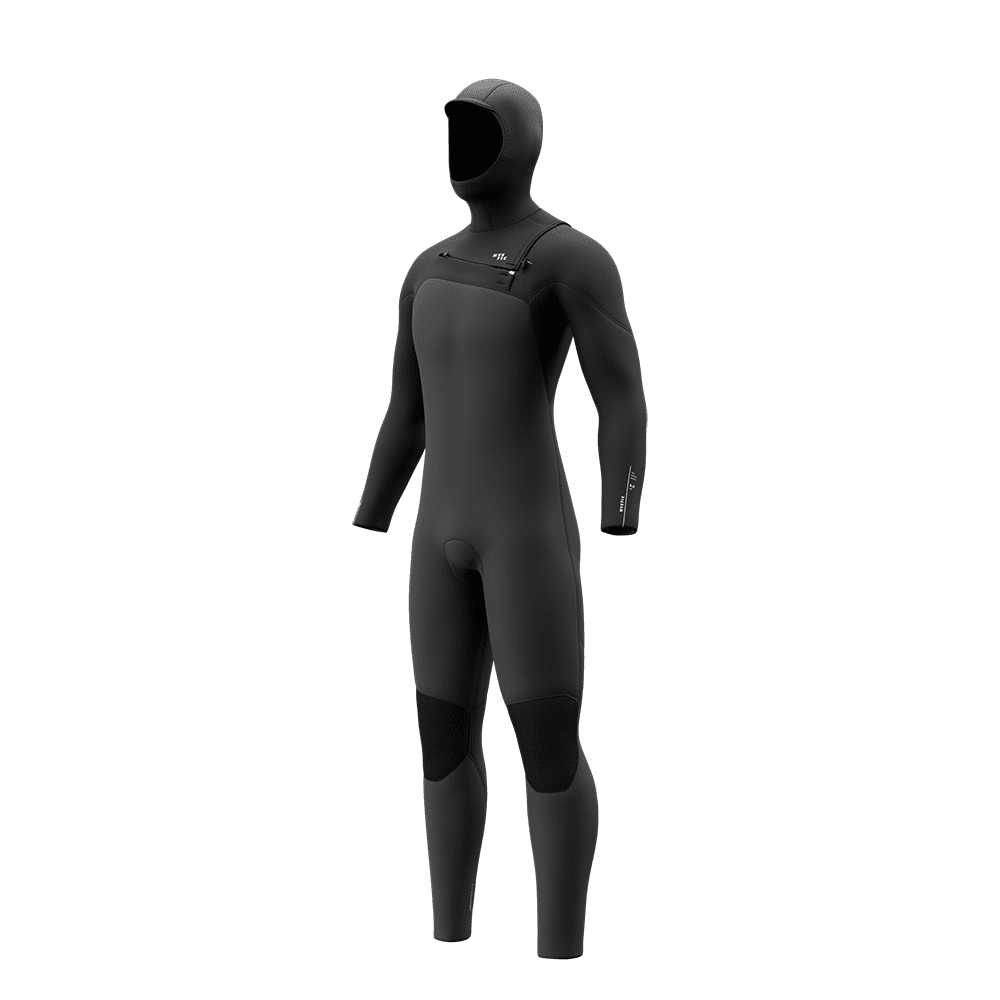 Mystic Motion Hooded Fullsuit 5/3mm Fzip Black