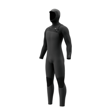 Mystic Motion Hooded Fullsuit 5/3mm Fzip Black